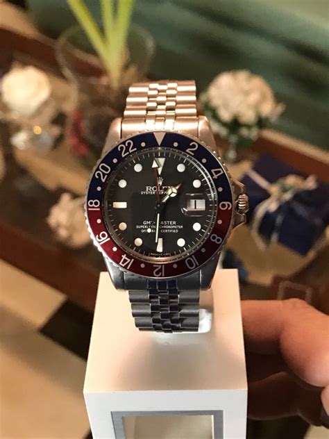 Rolex GMT Master 1675 mod Johnny Depp 